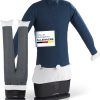 CLEANmaxx Appareil de repassage automatique de chemises PRO avec accessoire pour pantalons | Remplace le fer à repasser, le défroisseur vapeur et le steamer | Idéal pour des chemises & pantalons