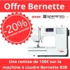 Machine à coudre électronique Bernette 38