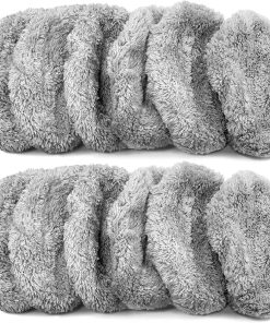 12 pièces Chiffre de nettoyage de fenêtre Essuie-laurier nettoyeur à vide Robot essuie-vitres pour Hutt DDC55 C6 3800Pa Nettoyage de sol